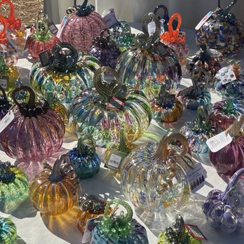 Pine-O-Mine Ranch - September 20, 2025 - Handblown glass pumpkin patch.  Special event for this weekend only. - Fruits & Veggies Near Me - Placerville, California