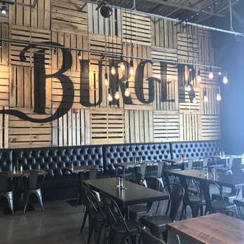 Chillburger - Nice creativity using crates for wall design. - Burgers Near Me - Clarksville, Indiana Chillburger - Nice creativity using crates for wall design. - Burgers Near Me - Clarksville, Indiana