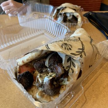 Simply Greek - Lamb Souvlaki Pita @ $12.99 - Greek Near Me - Hummelstown, Pennsylvania