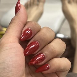 Happy Toe Nails - Just got the cutest set and pedicure done. Ask for Kyle he is the best!