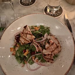 Kale and Sweet potato salad with grilled chicken Kale and Sweet potato salad with grilled chicken