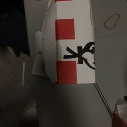 KFC - Box completely fell apart.