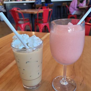Ruby Sunshine Nashville - Iced Vanilla coffee Strawberry wine slush - Breakfast & Brunch Near Me - Nashville, Tennessee Ruby Sunshine Nashville - Iced Vanilla coffee Strawberry wine slush - Breakfast & Brunch Near Me - Nashville, Tennessee