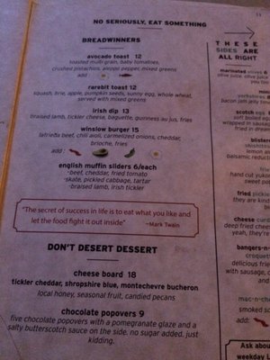 Menu photo 4 The Winslow New York, NY