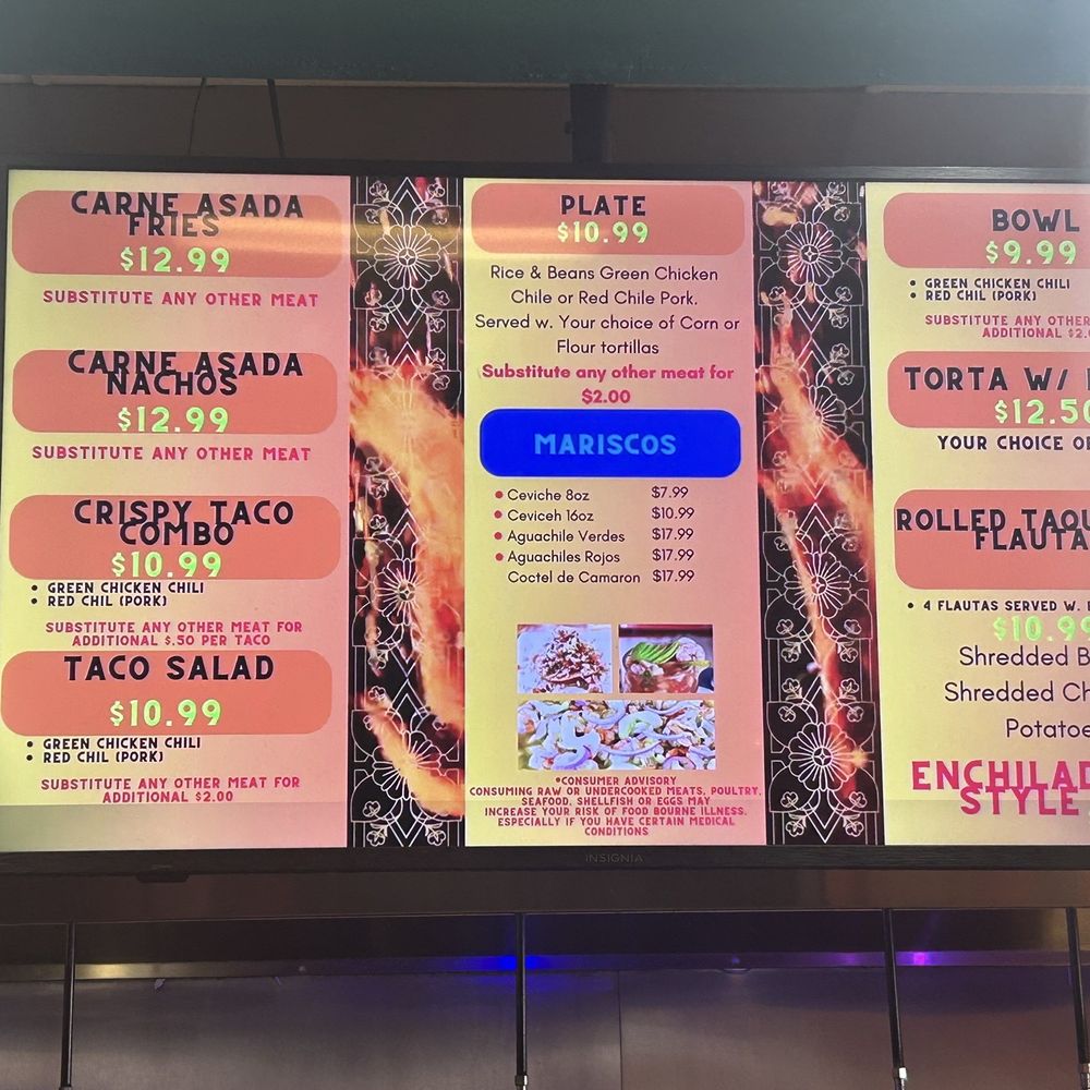 Menu Menu