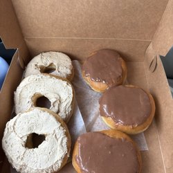 Allie's Donuts - Maple donuts, Boston crème donuts