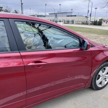Quality Collision Repair - Completed repair with new door - Body Shops Near Me - Manhattan, Kansas