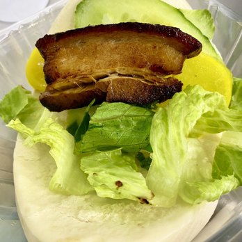 Lotus Test Kitchen - Pork belly Bao Bao - Now Bigger and Better - Asian Fusion Near Me - Boston, Massachusetts