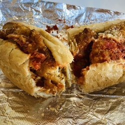 Georgianna's - Chicken Parm Sub after eating some, so yummy so came here to share.