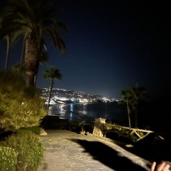 Las Brisas - Patio at night - Mexican Near Me - Laguna Beach, California