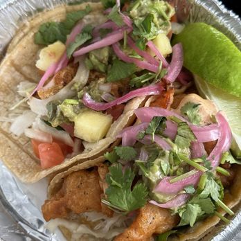 El Poblanito Mexican Restaurant - Fish Taco and Fried Shrimp Taco - Tacos Near Me - Vernon Hills, Illinois