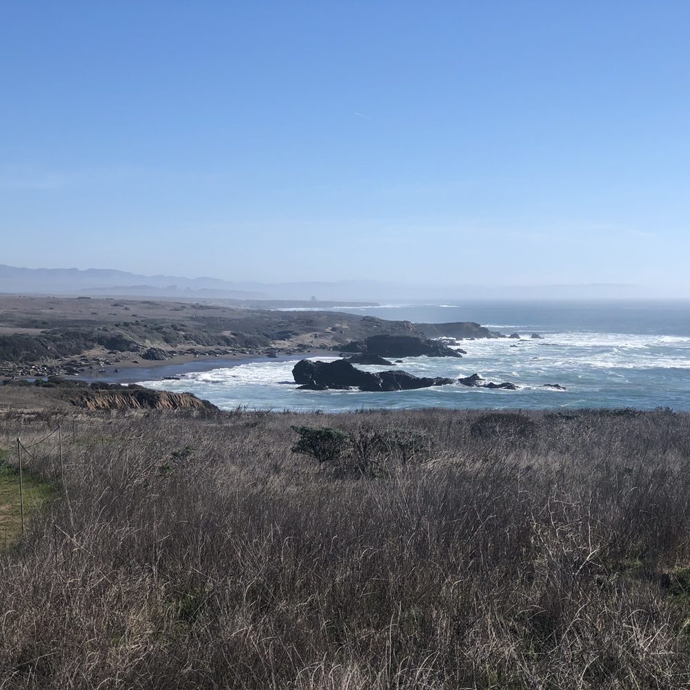 Boucher Trail - Ocean (and elephant seals were also on that beach area.) - Hiking Near Me Boucher Trail - Ocean (and elephant seals were also on that beach area.) - Hiking Near Me