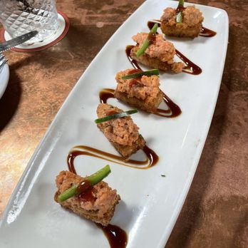 Finney's Crafthouse - Orange - Spicy Tuna Crispy Rice - great option on happy hour!! - New American Near Me - Orange, California
