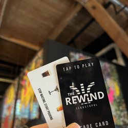 The Rewind - Drink card & arcade card system