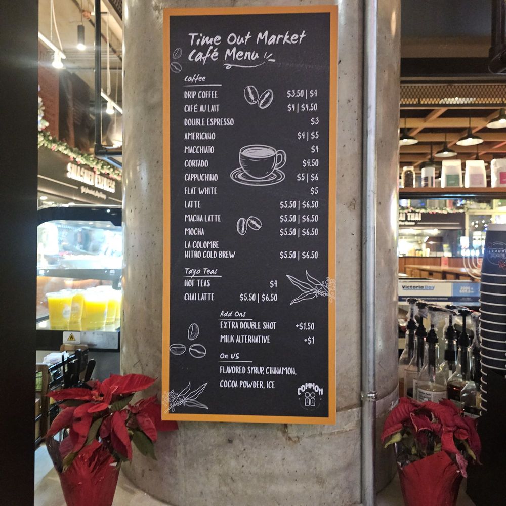 Time Out Market - Cafe menu - Food Court Near Me - New York, New York Time Out Market - Cafe menu - Food Court Near Me - New York, New York