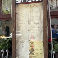 Cafe Rommel - Menu