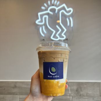 Not Latte - Mango latte with oat milk - Cafes Near Me - San Francisco, California