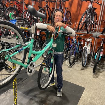 DICK'S Sporting Goods - Robert working on my new bike! - Sports Wear Near Me - San Jose, California