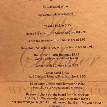 The Saltner Wine & Cicchetti - HAppy hour menu - Wine Bars Near Me - Monrovia, California