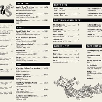 Bar Gabi - Drink menu - American Near Me - Hazel Park, Michigan