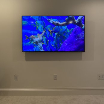 Orange TV Installation - 65" - Home Theatre Installation Near Me - Kissimmee, Florida Orange TV Installation - 65" - Home Theatre Installation Near Me - Kissimmee, Florida