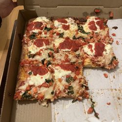 Gino’s Pizza - Sicilian Grandma's Style Large (16x16) Pizza Pie.