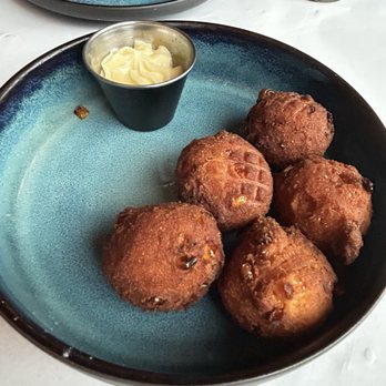 Chasin' Tails: Seafood that Celebrates! - SPICED HUSHPUPPIES - Cajun/Creole Near Me - Falls Church, Virginia