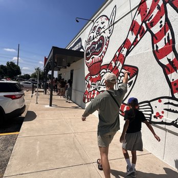 Ramen Tatsu-Ya - Line outside - Ramen Near Me - Round Rock, Texas