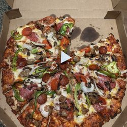 King Arthur's Supreme Pizza (Extra Large 16", no black olives)