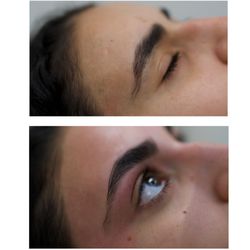 Dovian Haus  - Eyebrow waxing before and after!