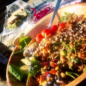 Earthbound Farm Stand - Seasoned tofu sandwich, a hearty green salad, hummus and roasted red beets! - Organic Stores Near Me - Carmel, California Earthbound Farm Stand - Seasoned tofu sandwich, a hearty green salad, hummus and roasted red beets! - Organic Stores Near Me - Carmel, California