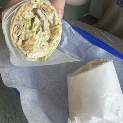 The Lunch Cafe - Chicken Caesar wrap - special