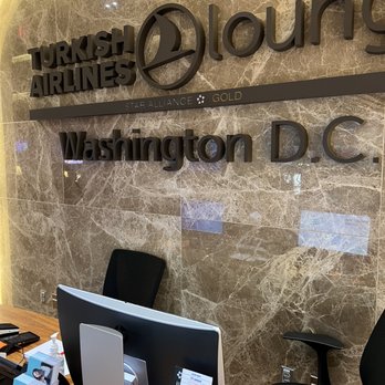 Turkish Airlines Lounge - Lounge entrance - Airport Lounges Near Me - Dulles, Virginia