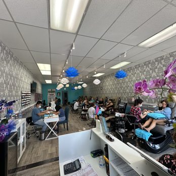 Gloss Nails Studio - Wednesday Nails Vibe - Nail Salons Near Me - Santa Clarita, California