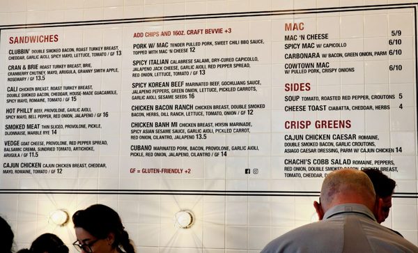 Menu photo 3 Chachi's Vancouver, BC