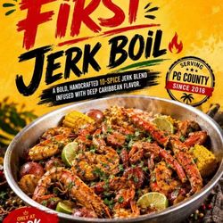 Hook & Reel Cajun Seafood & Bar - Jerk boil
