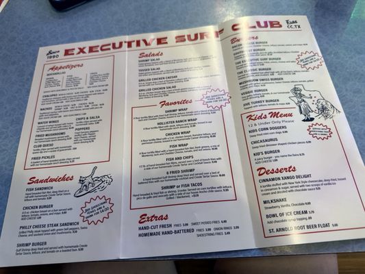 Menu photo 3 Executive Surf Club Corpus Christi, TX Menu photo 3 Executive Surf Club Corpus Christi, TX