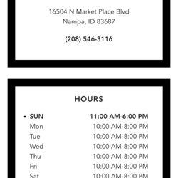 Lane Bryant - Hours and location 2 Dec 2019