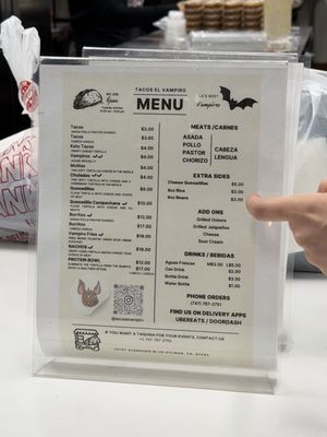 Menu photo 1 Tacos El Vampiro Sylmar, CA Menu photo 1 Tacos El Vampiro Sylmar, CA