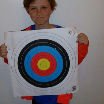 Predator's Archery - Kevin's 1st archery lesson, with a compound bow. He can't wait to return for 2nd lesson. - Archery Near Me - Gilroy, California