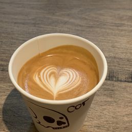 Cortado with regular milk