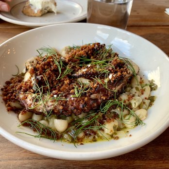 The Red Hen - Charred octopus with nduja breadcrumbs! - Italian Near Me - Washington, DC, District of Columbia