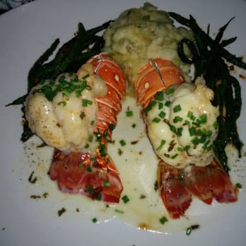 A Fish Called Avalon - Two lobster tails plate - Seafood Near Me - Miami Beach, Florida A Fish Called Avalon - Two lobster tails plate - Seafood Near Me - Miami Beach, Florida