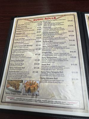 Menu photo 1 Thai Bistro & Sushi San Antonio, TX Menu photo 1 Thai Bistro & Sushi San Antonio, TX