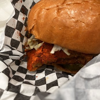 Chubby's Chickn - The mega death sandwich. WARNING. It's hot. - Food Trucks Near Me - San Jose, California Chubby's Chickn - The mega death sandwich. WARNING. It's hot. - Food Trucks Near Me - San Jose, California