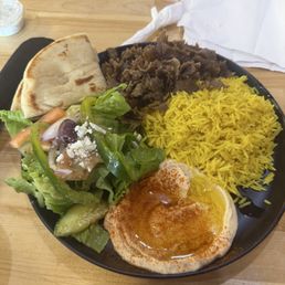 The gyro plate The gyro plate