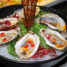Yuzu Ponzu Oysters @tiffhuangry Yuzu Ponzu Oysters @tiffhuangry