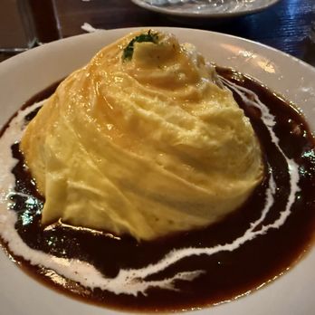 Yoshiya Kitchen - Kurobuta Sausage Omelette Rice with House Special Sauce. - Ramen Near Me - Las Vegas, Nevada
