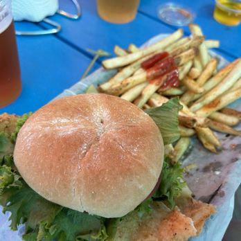 Mama Easley's - Flounder sandwich - Seafood Near Me - Corolla, North Carolina