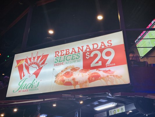 Menu photo 5 Jack´s NY Slice Pizzeria Cancún, ROO Menu photo 5 Jack´s NY Slice Pizzeria Cancún, ROO